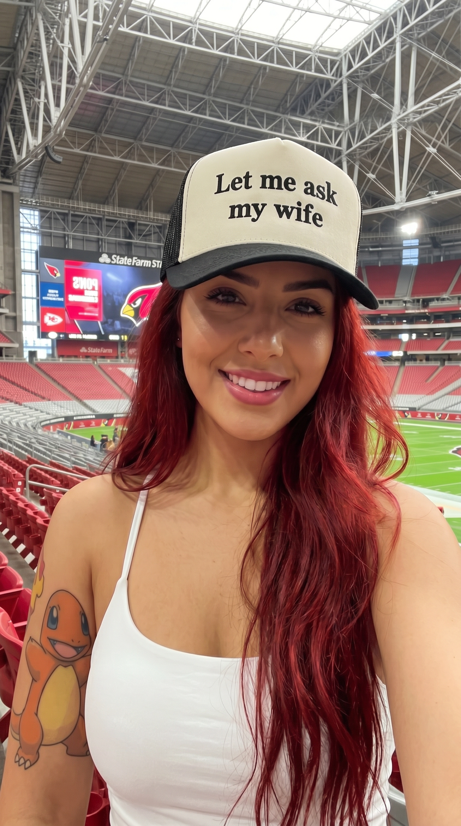 Let Me Ask My Wife Snapback Hat