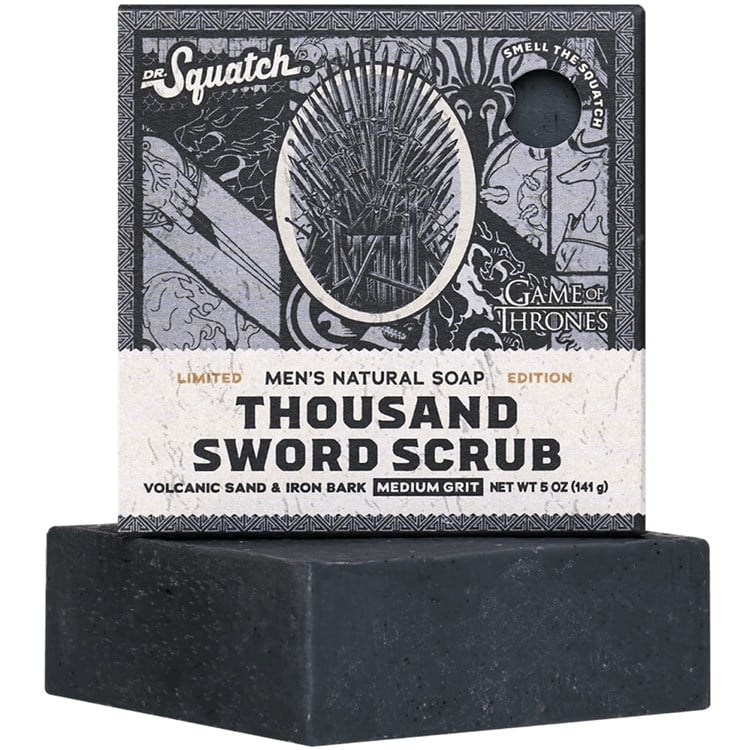 Dr. Squatch Thousand Sword Scrub Bar Soap